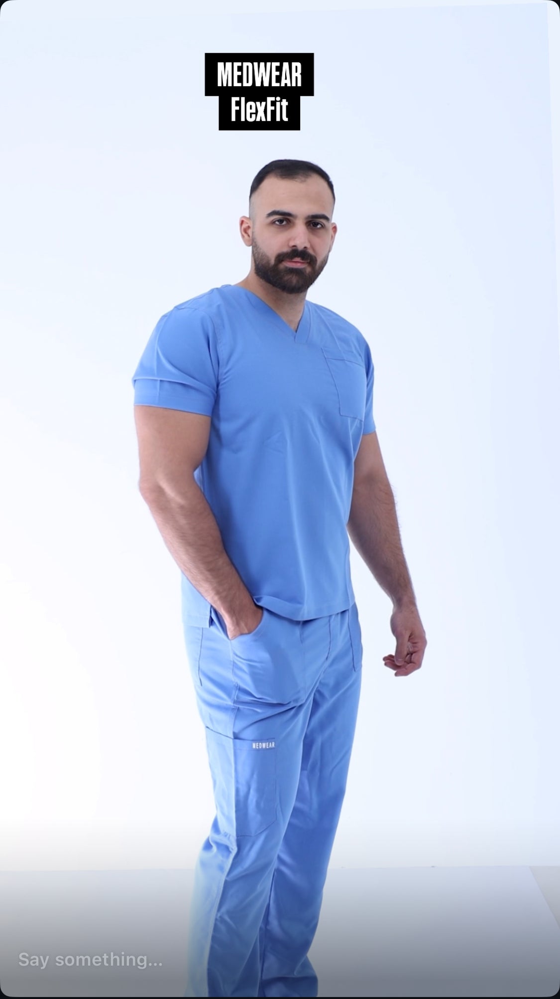 Medwear scrubs flex fit - scrubs unisex ( Super soft )