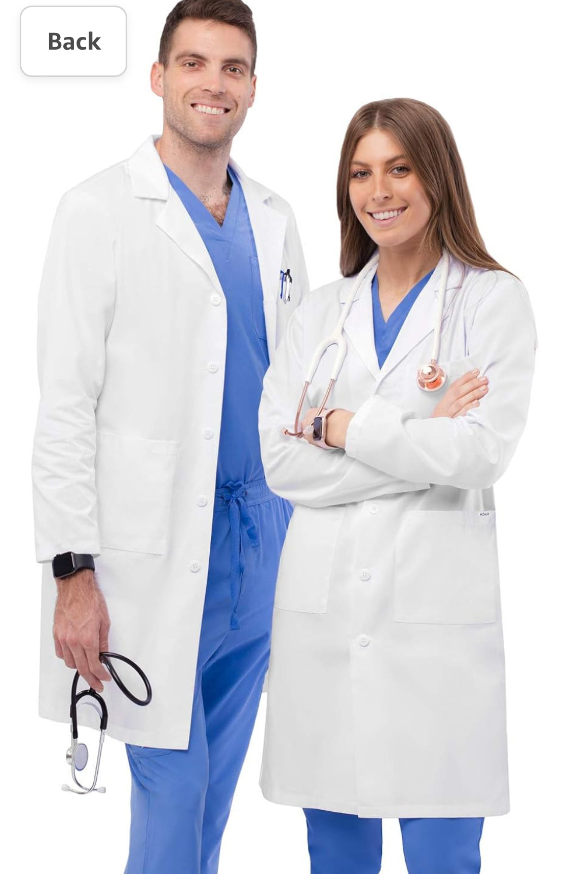 Adar male labcoat ( Whitecoat) 808