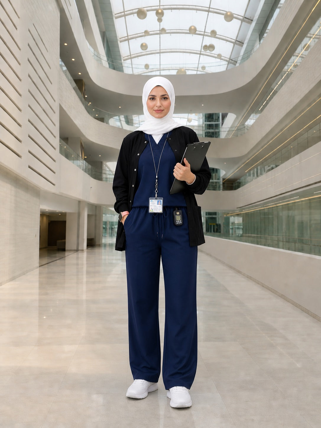 C. Medwear scrubs - serly wide fit   - scrubs female ( Super soft )