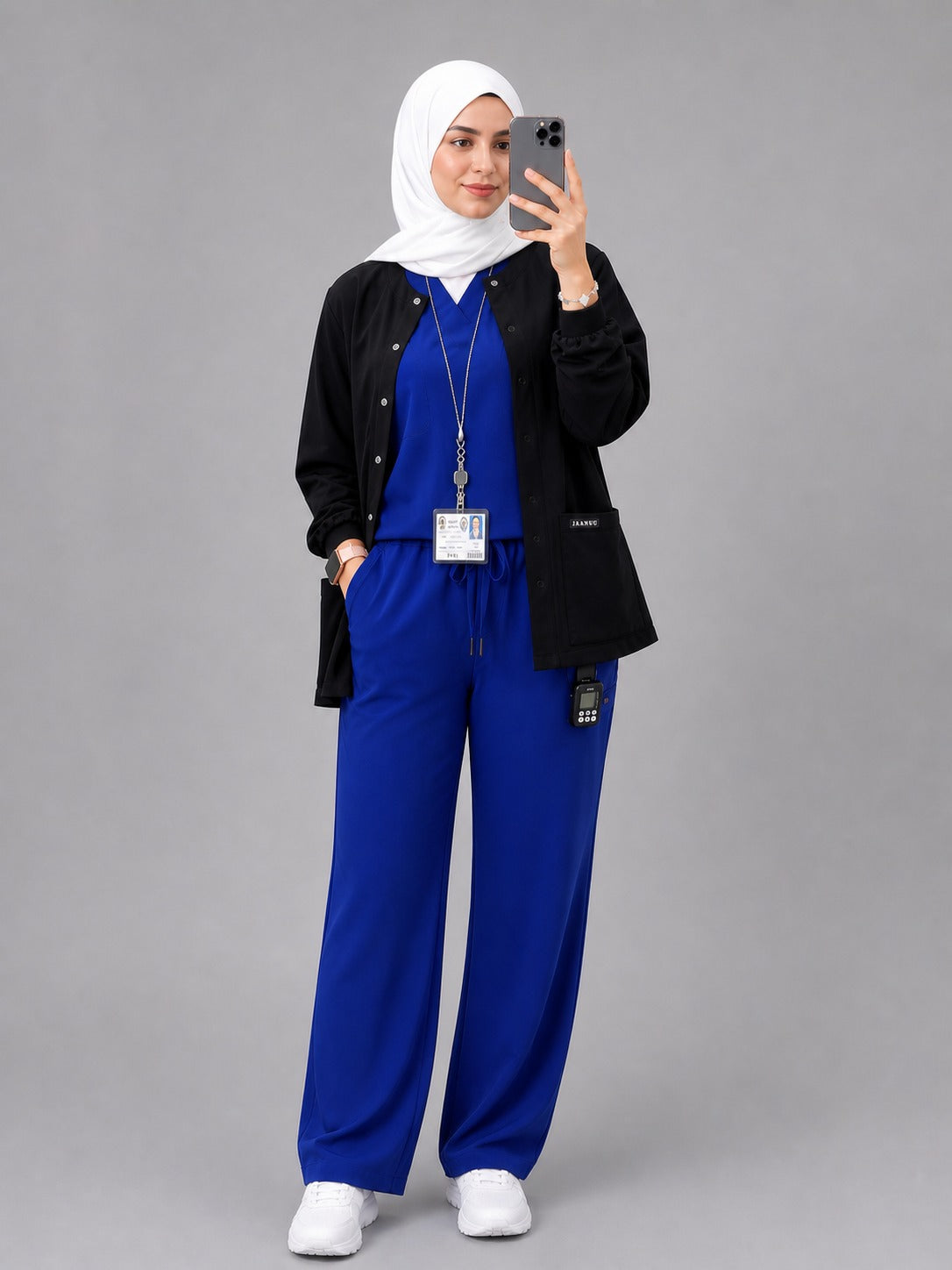C. Medwear scrubs - serly wide fit   - scrubs female ( Super soft )