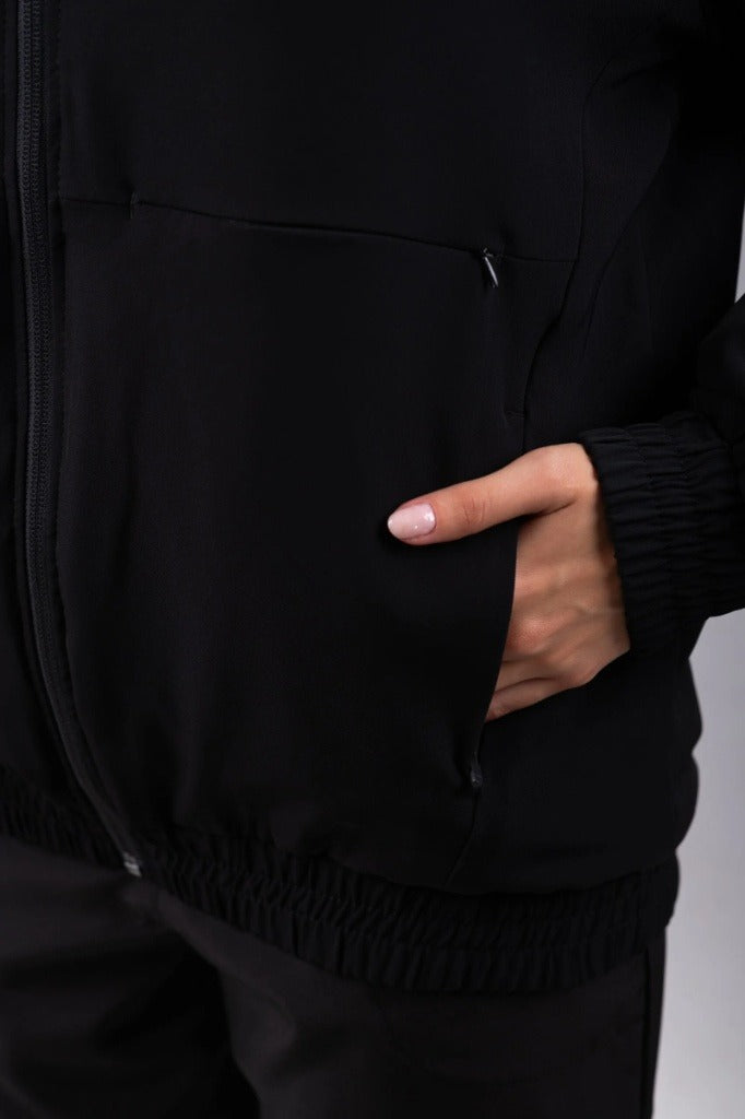 E. Royal scrubs jacket - unisex , male , female