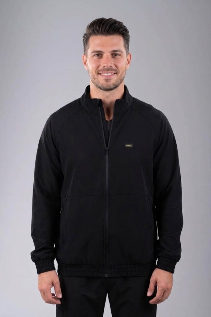 E. Royal scrubs jacket - unisex , male , female
