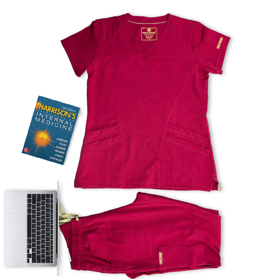 Royal scrubs female
